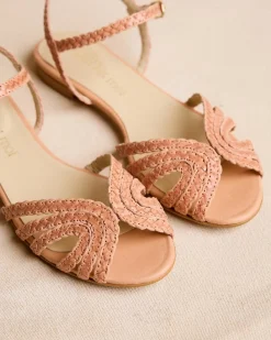 Polin et moi Sandale tressée Elva