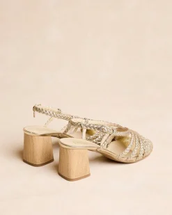 Polin et moi Sandale tressée Galatea