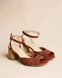 Polin et moi Sandale tressée grillée