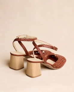 Polin et moi Sandale tressée grillée