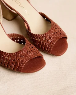 Polin et moi Sandale tressée grillée