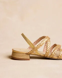 Polin et moi Sandale tressée Nuni