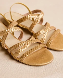 Polin et moi Sandale tressée Nuni