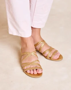 Polin et moi Sandale tressée Nuni