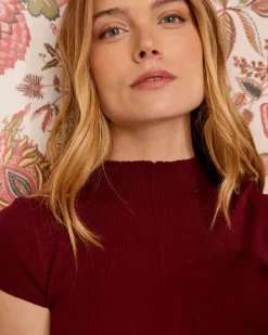 Polin et moi Top en maille Serena