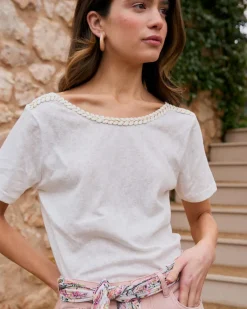 Polin et moi T-shirt tressé Aubrienne