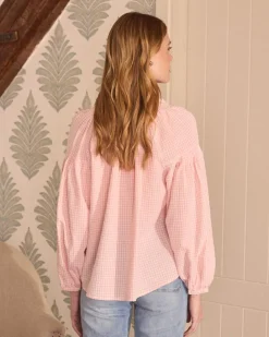 Polin et moi Vichy Marilen Blouse