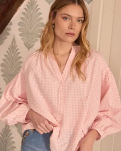 Polin et moi Vichy Marilen Blouse